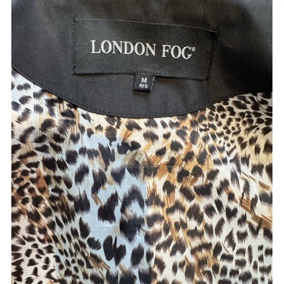 London Fog Water Resistant Hooded Softshell Jacket In Black Size M womans - Picture 15 of 16